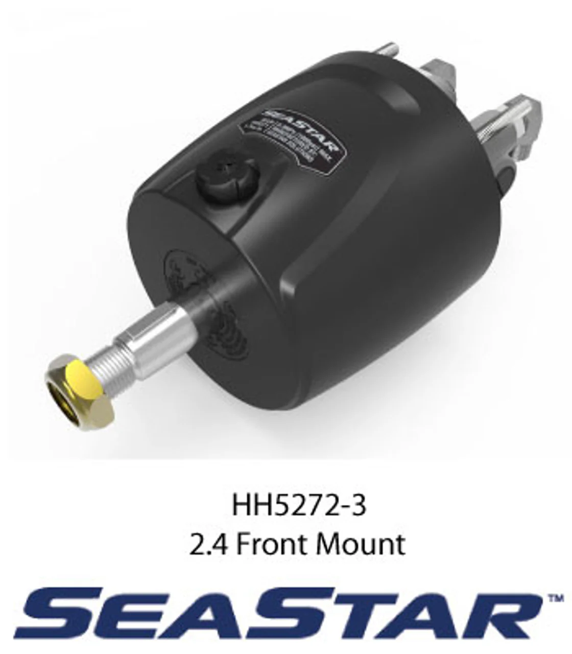 SeaStar HH5272-4 Front Mount 2.4 Hydraulic Marine Helm Pump - Smooth, Efficient Steering for Up to 700 HP Combined - Image 4
