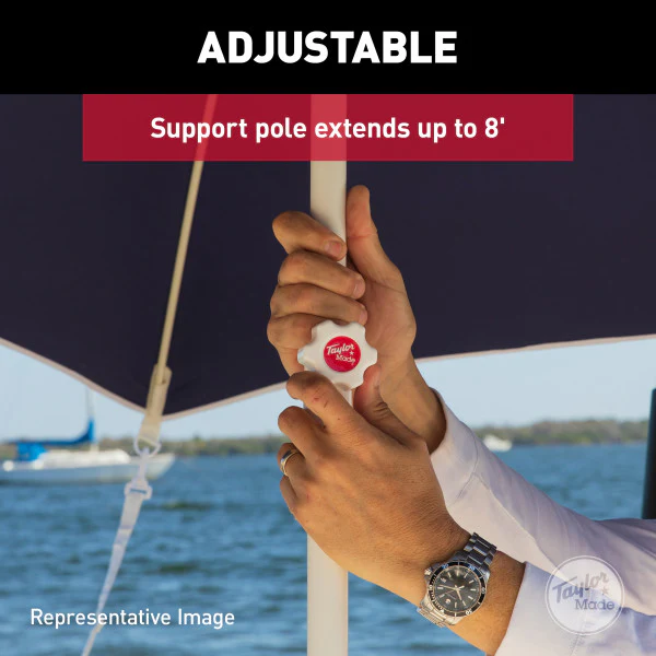 Taylor Made 22042 Anchorshade III 6' x 6', White - Image 6